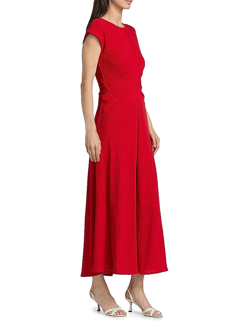 Miranda Ribbed Midi-Dress