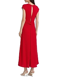 Miranda Ribbed Midi-Dress