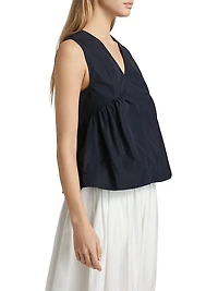 Sullivan V-Neck Sleeveless Top