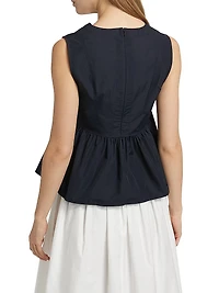 Sullivan V-Neck Sleeveless Top