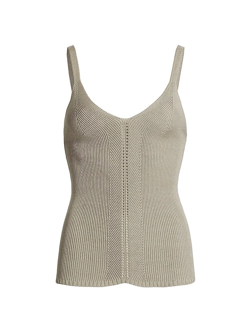 Gene Silk & Cotton Tank