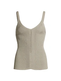 Gene Silk & Cotton Tank