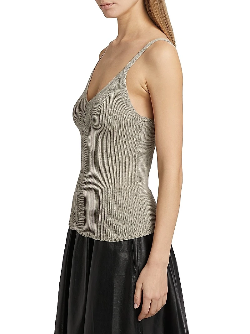 Gene Silk & Cotton Tank