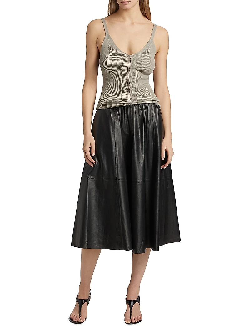 Gene Silk & Cotton Tank