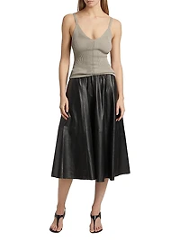 Gene Silk & Cotton Tank