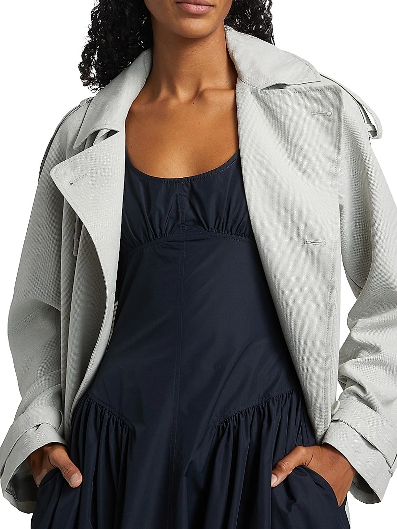 Kendall Pleated Fit & Flare Midi-Dress