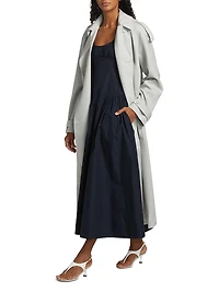 Kendall Pleated Fit & Flare Midi-Dress