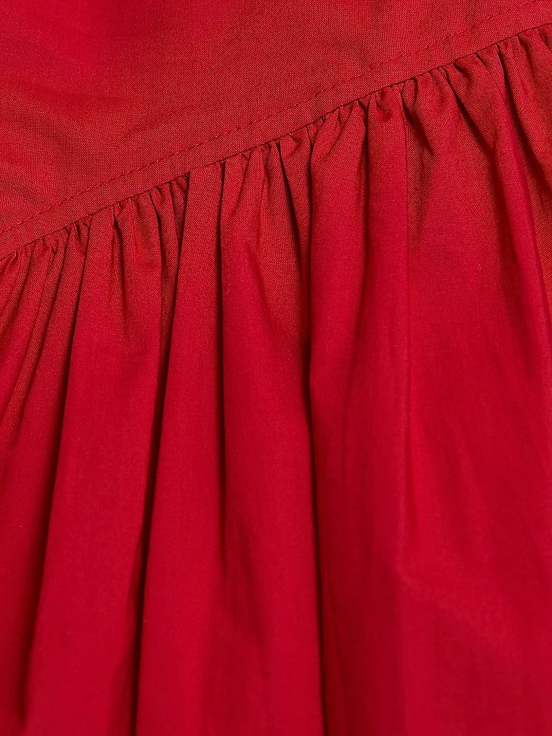 Clayton Cotton Poplin Midi-Dress