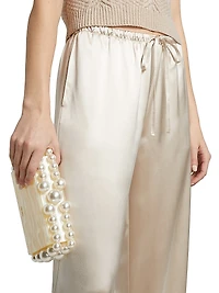 Kauai Silk Wide-Leg Pants