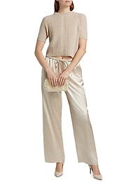 Cable-Knit Cashmere Sweater