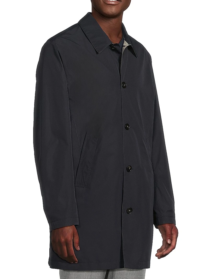 Silk Touch Shirt Jacket