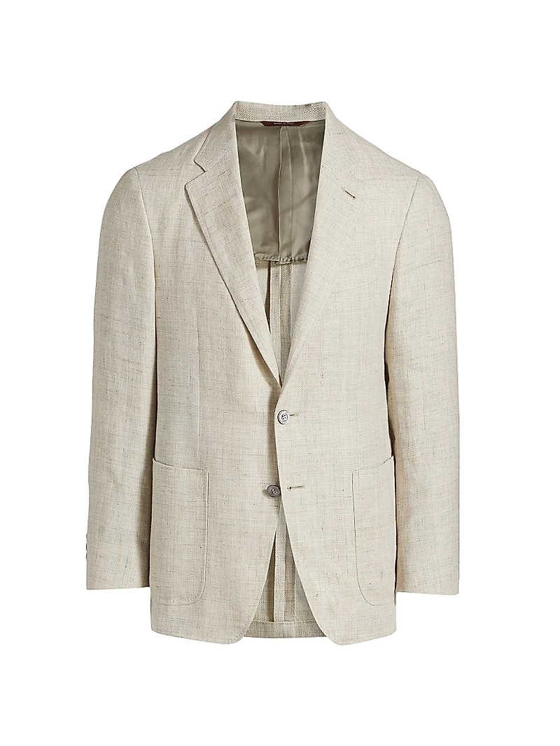 Kei Linen-Wool Sportcoat