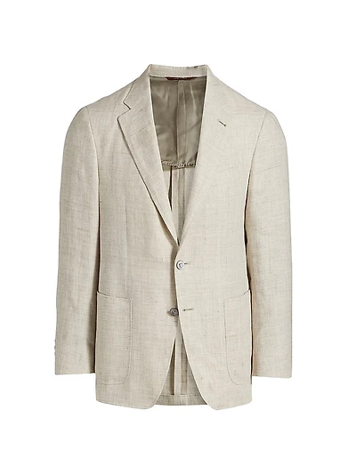 Kei Linen-Wool Sportcoat
