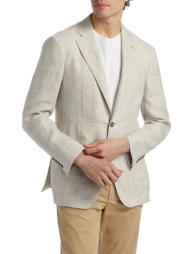 Kei Linen-Wool Sportcoat