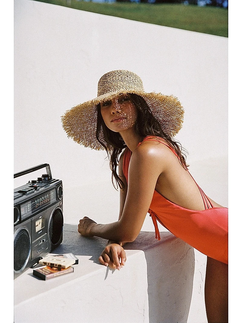 Memoirs The Sundowner Raffia Hat