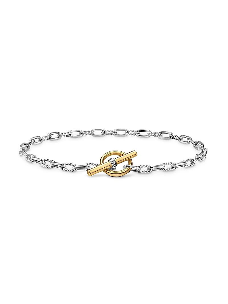 DY Madison Toggle Chain Bracelet Sterling Silver