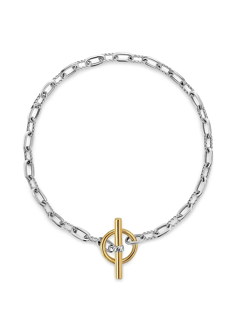 DY Madison Toggle Chain Bracelet Sterling Silver