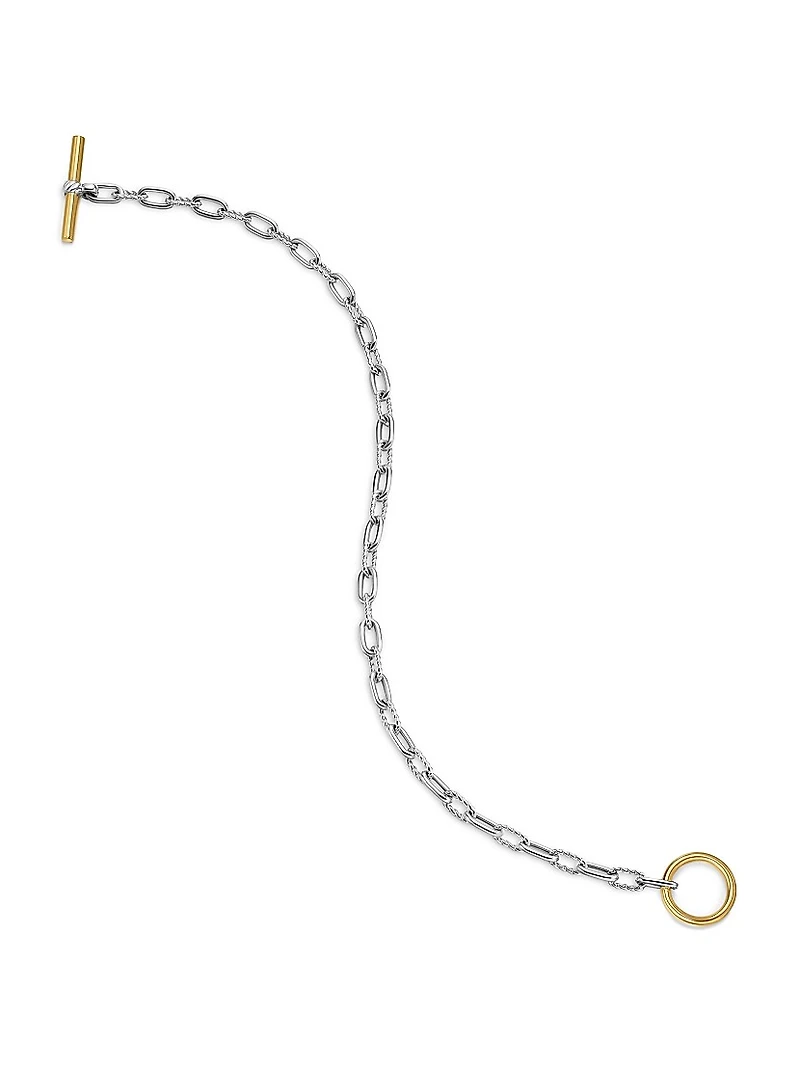 DY Madison Toggle Chain Bracelet Sterling Silver