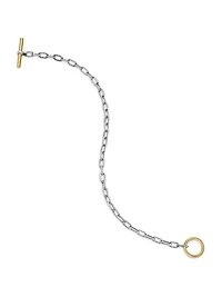 DY Madison Toggle Chain Bracelet Sterling Silver