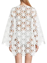 Viara Lace Cover-Up Minidress