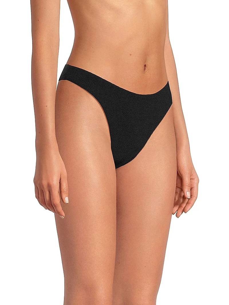 Margot Textured Bikini Bottom