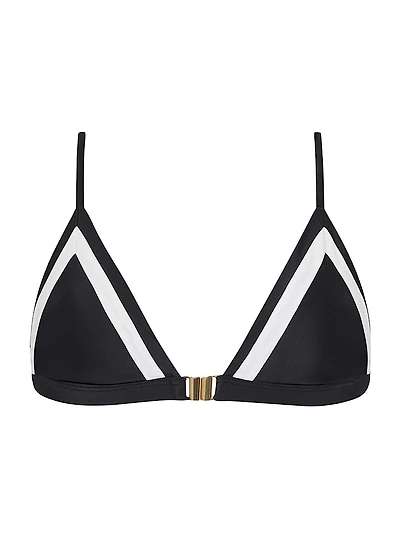 Positano Colorblocked Bikini Top
