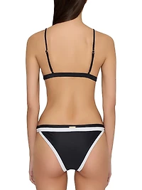 Positano Colorblocked Bikini Top