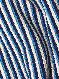 Striped Bandeau Bikini Top