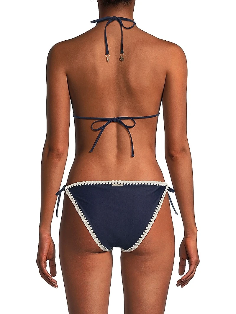Plunging V-Halterneck Bikini Top