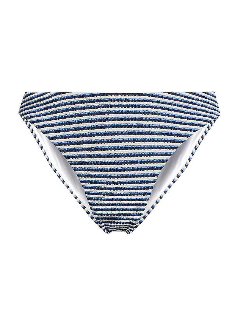 Margot Striped Bikini Bottom