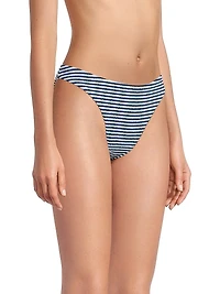 Margot Striped Bikini Bottom