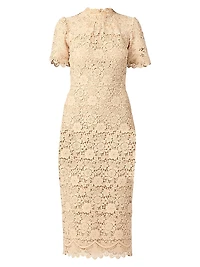Vivienne Lace Midi-Dress