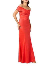 Etta Off-the-Shoulder Maxi Dress