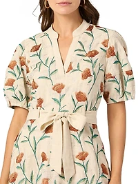 Willow Floral Midi-Dress