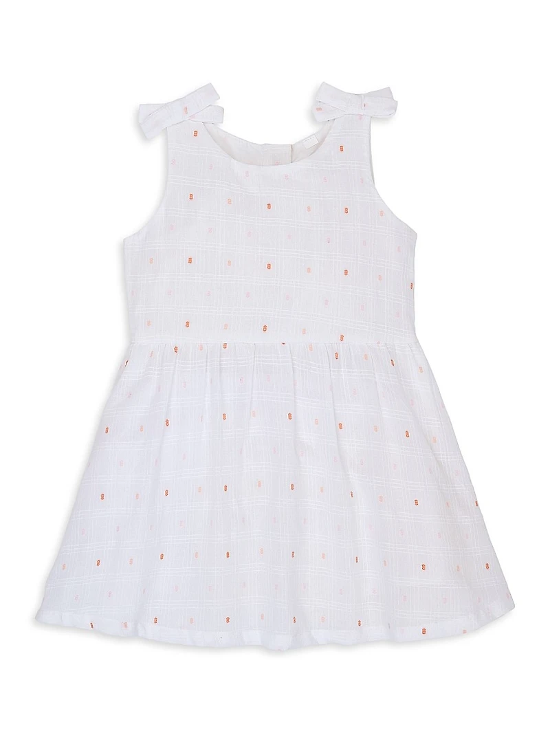 Little Girl's & Cotton Poplin Dress