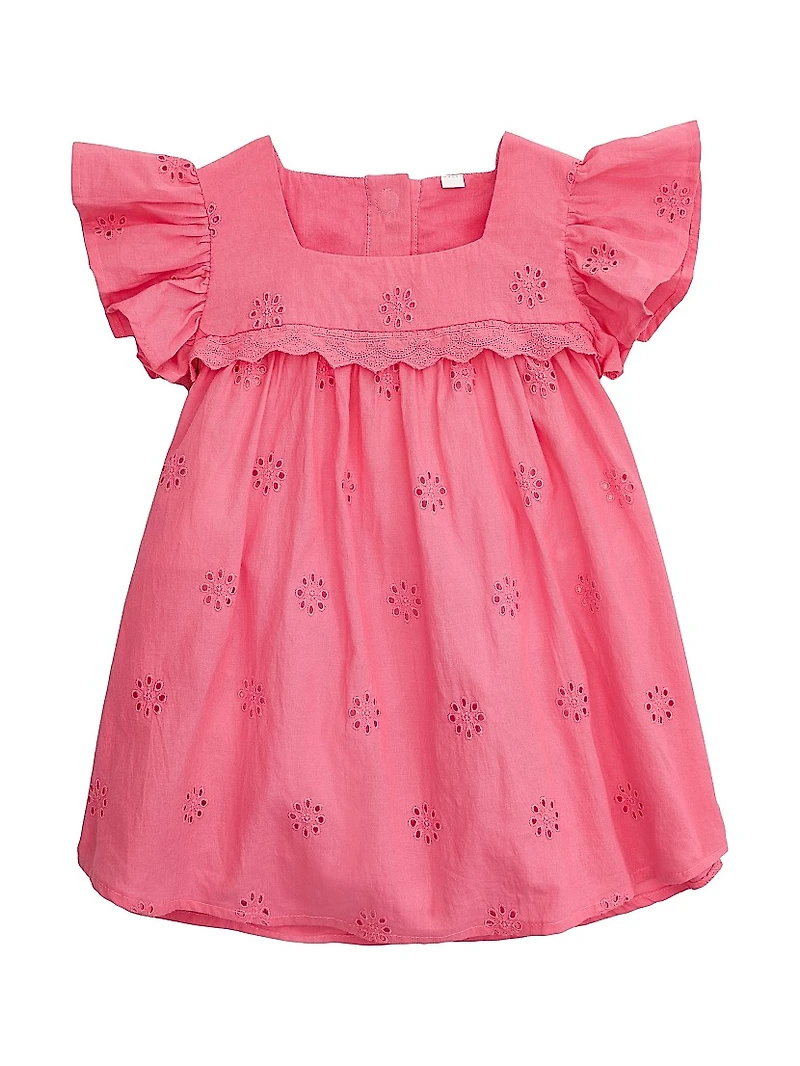 Little Girl's & Eyelet Cotton Dress