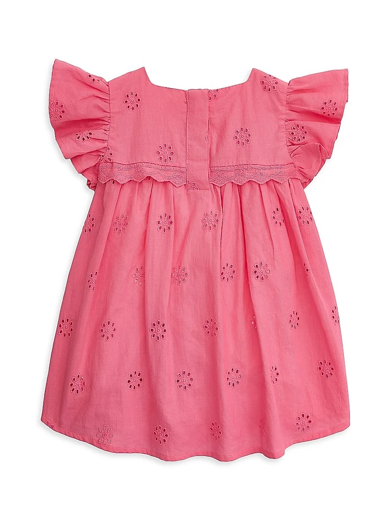 Little Girl's & Eyelet Cotton Dress