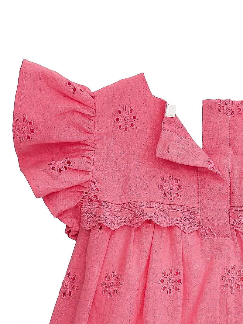 Little Girl's & Eyelet Cotton Dress