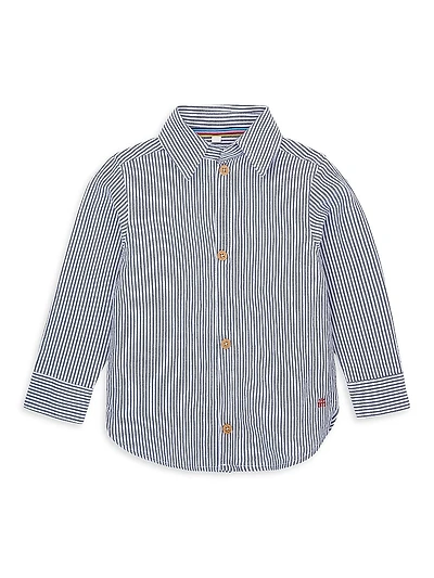 Little Boy's & Chambray Cotton Shirt