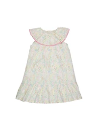 Little Girl's & Hoppy Garden Cotton Shift Dress