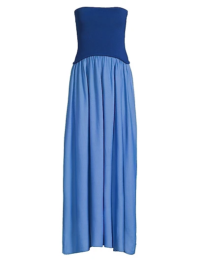 Soglio Strapless Midi-Dress