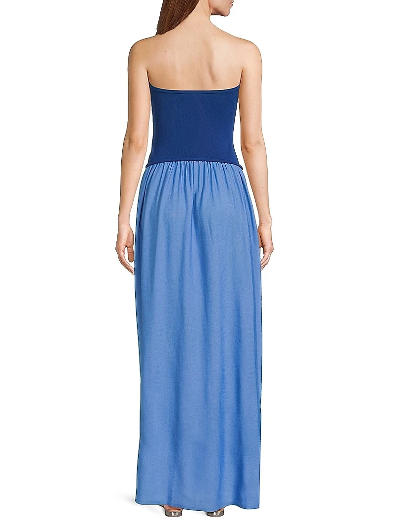 Soglio Strapless Midi-Dress