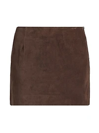 Haile Suede Miniskirt