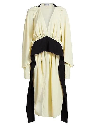 Tilde Crepe Midi-Dress