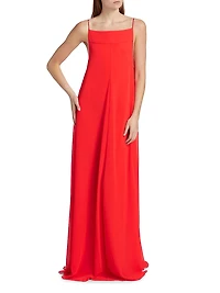 Febe Open-Back Gown
