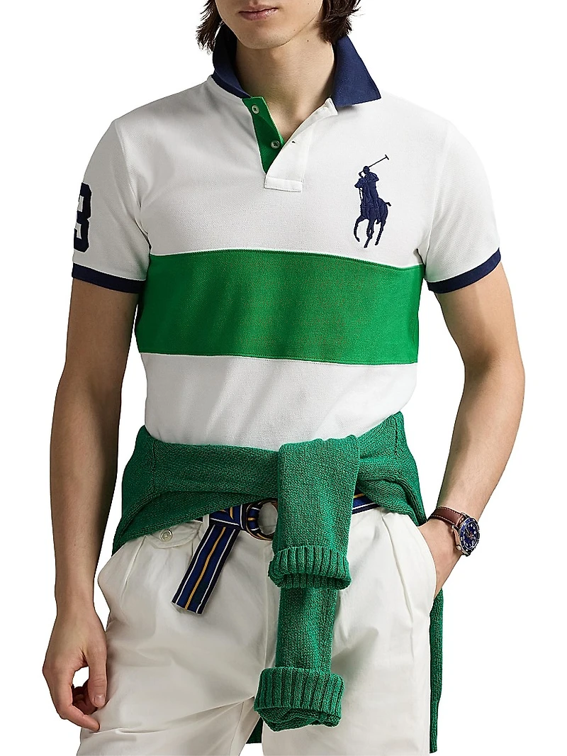Custom-Slim-Fit Polo Shirt