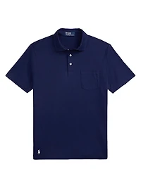 Standard-Fit Lisle Polo Shirt
