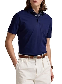 Standard-Fit Lisle Polo Shirt