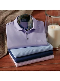 Standard-Fit Lisle Polo Shirt