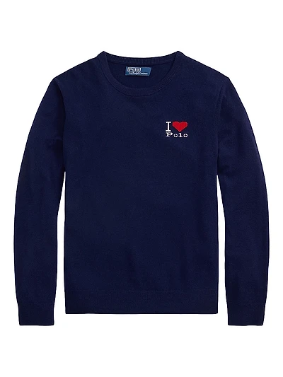 The I Heart Polo Cashmere Sweater